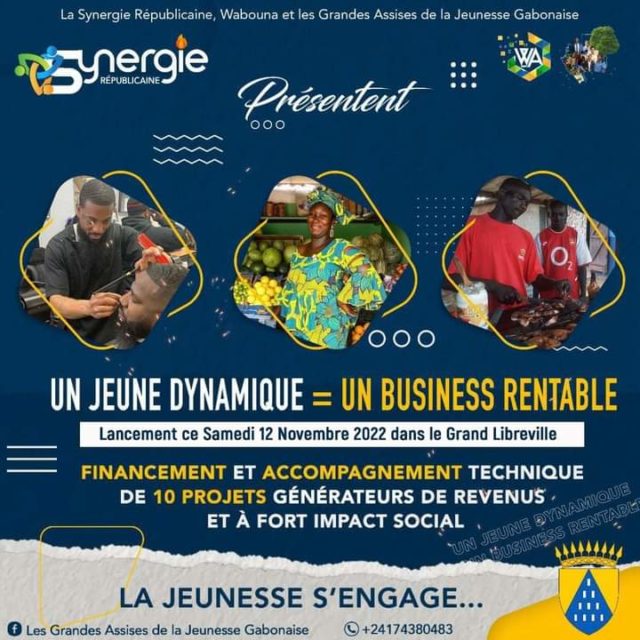 Un jeune dynamique = Un Business Rentable Synergie Républicaine, les